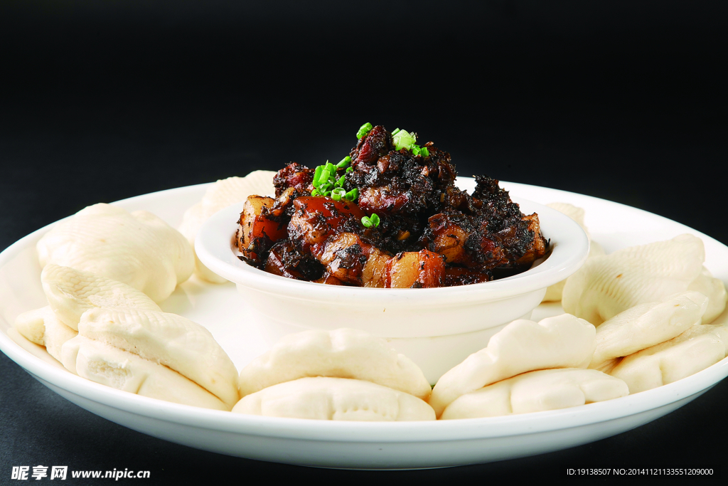 夹饼梅干菜烧肉