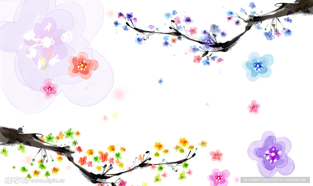 卡通花枝