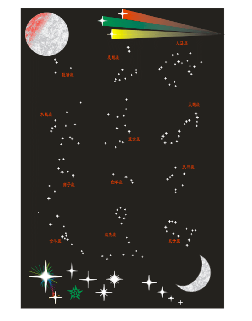 星座模板