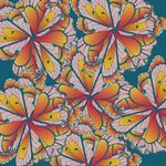 5花瓣花印花绣花图案