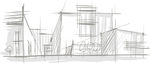 简笔画建筑插图
