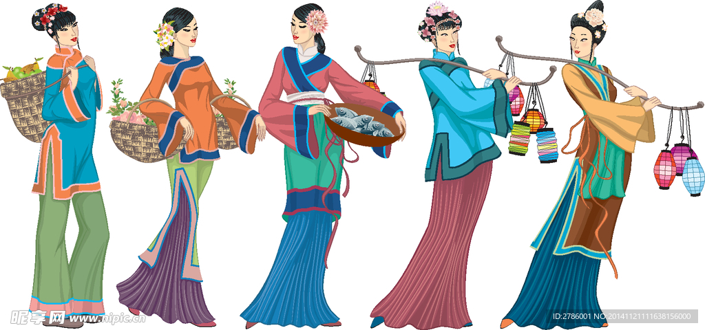 中国古代妇女形象