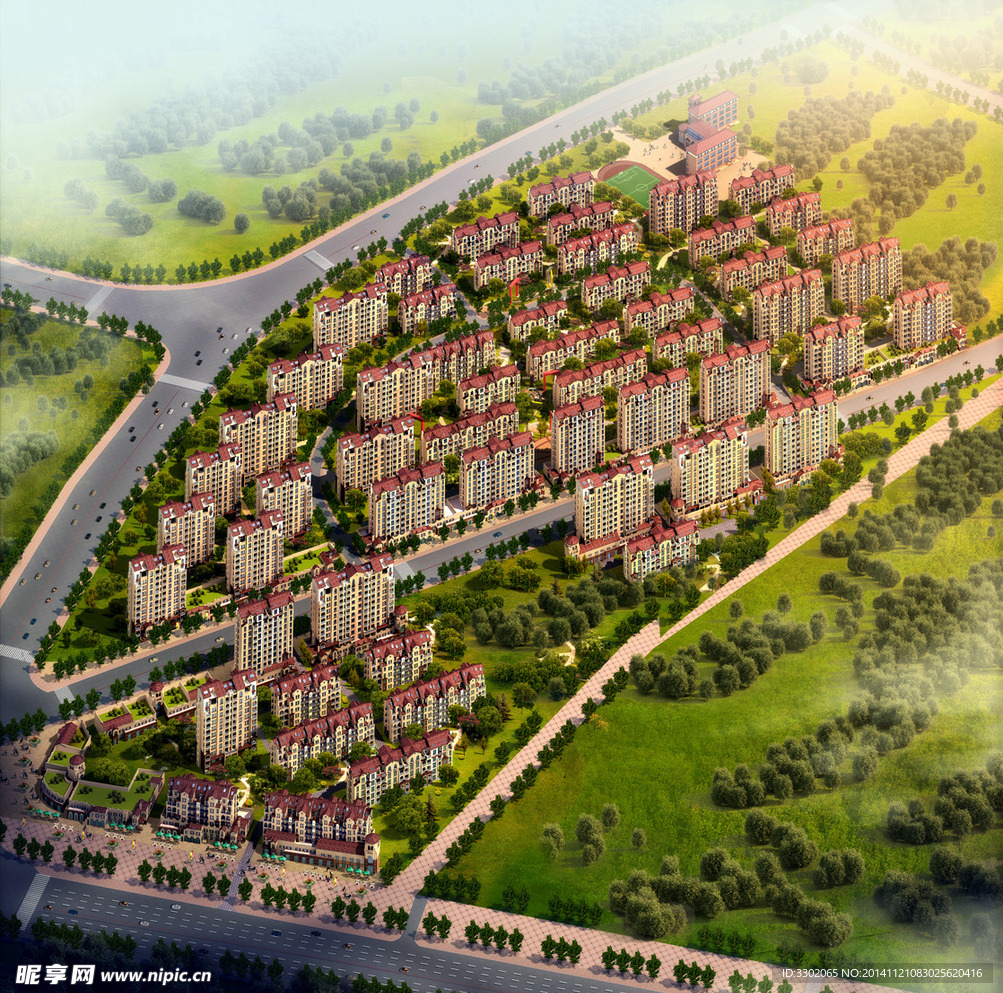 丽景花园环境设计