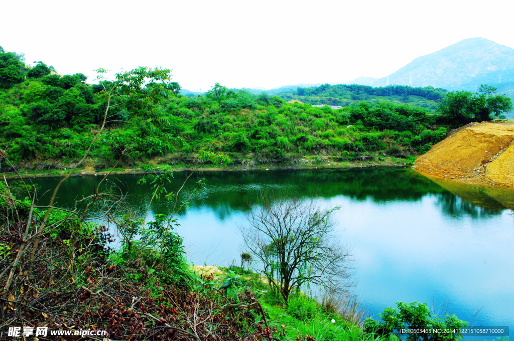 高山水库 水库风光