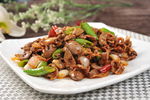 尖椒鸡杂