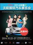 国际汽车展览会宣传海报