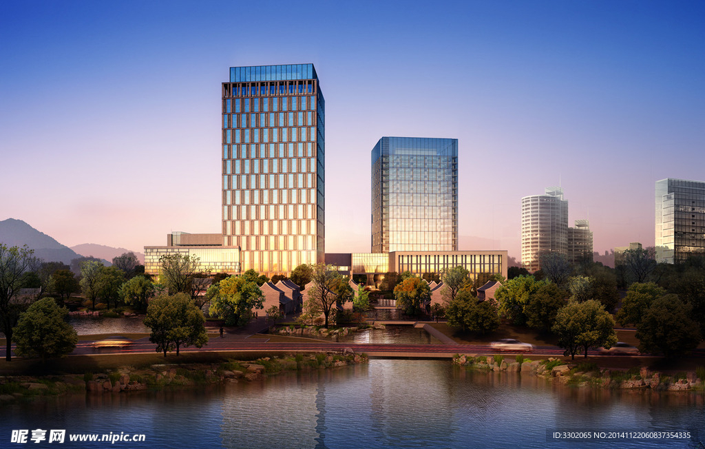 商务广场环境设计