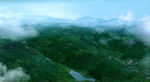 旅游区景观鸟瞰图