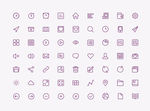 简约线性图标icon