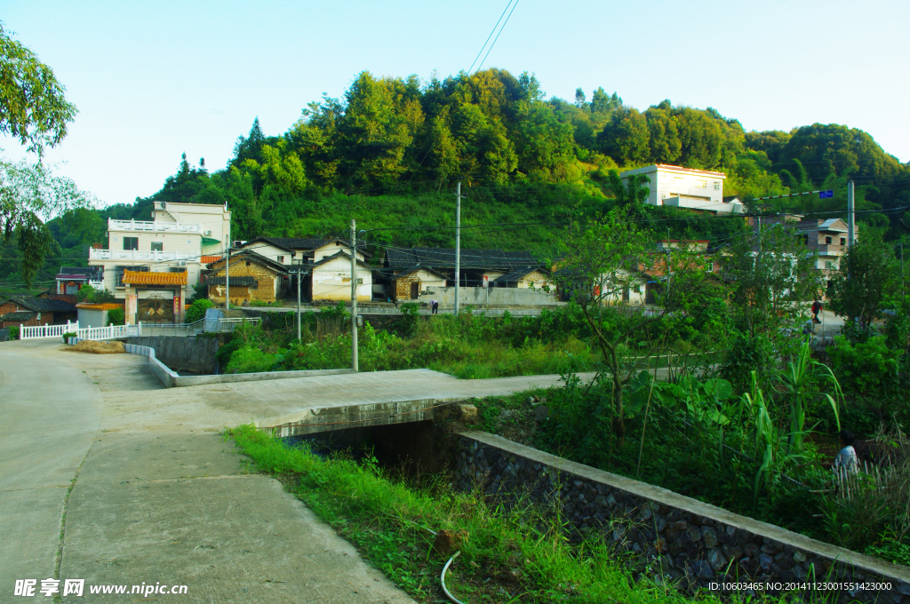 山水风情 客家民居