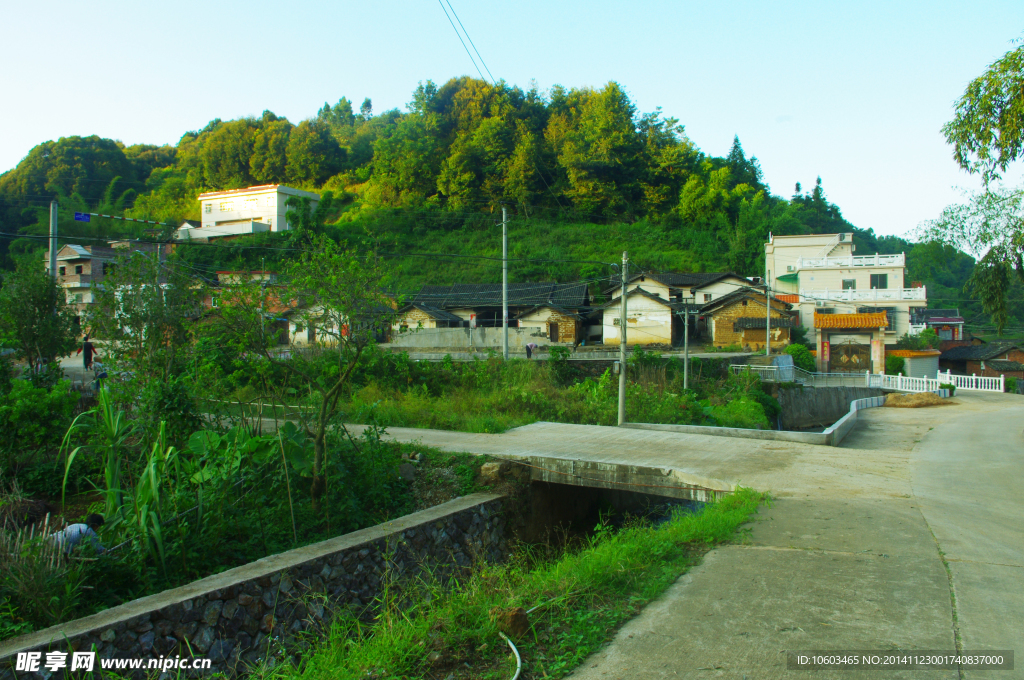 山水风情 客家民居