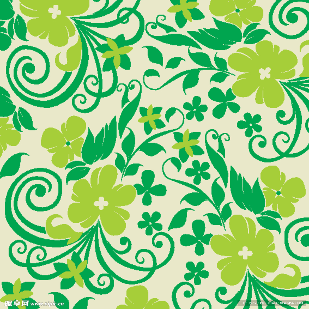 古典绿背景 古典背