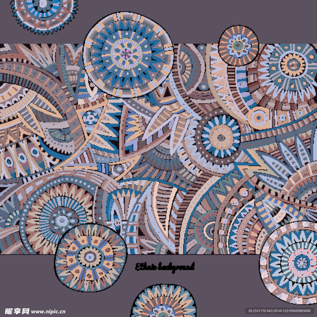 古典花纹