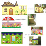 幼儿园橱柜造型设计