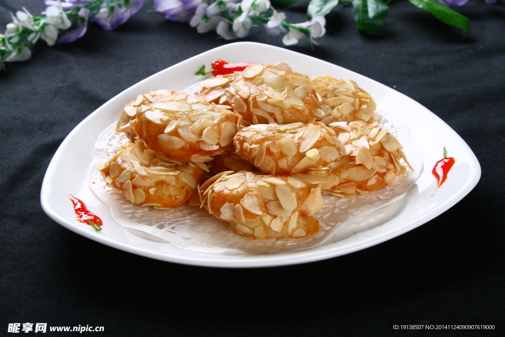 杏仁山药饼
