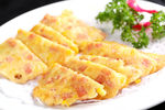 火腿玉米饼