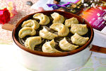 玉米面素蒸饺