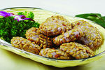 瓜仁肉松饼
