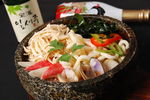 石锅鸡肉乌冬面