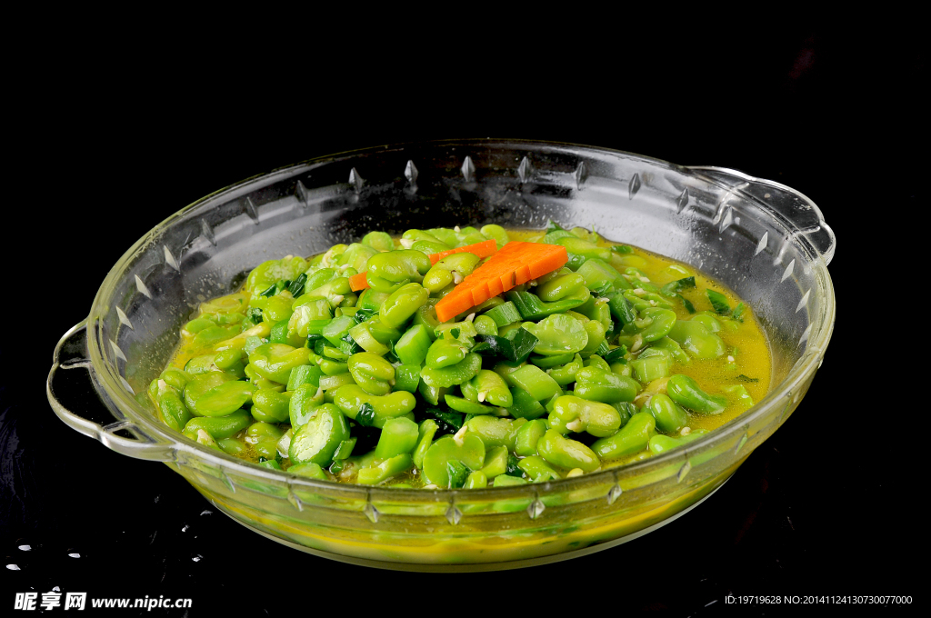 手捏菜炒豆瓣