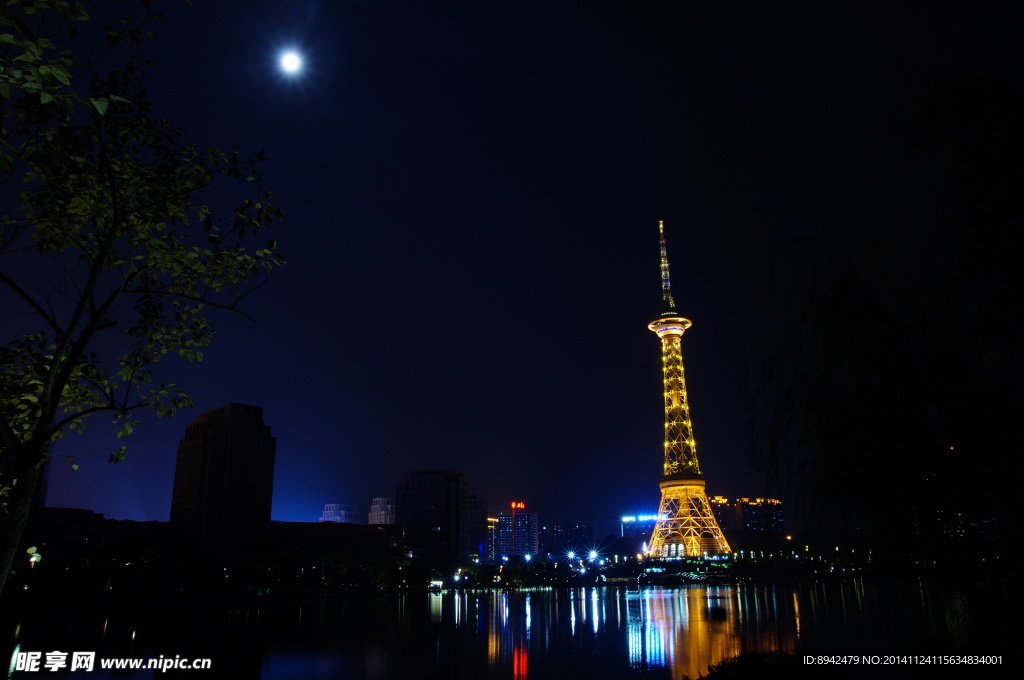 神农城夜景 株洲