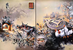 现代题材油画