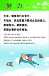 校园心理教育展板