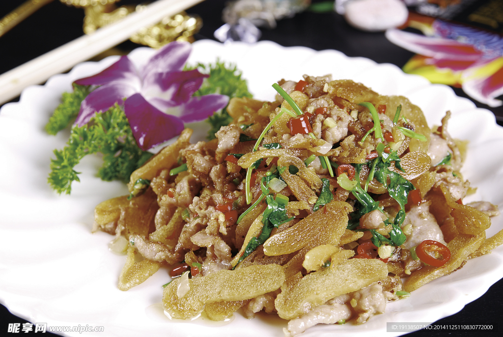 葛饼小炒肉