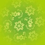 草绿欧式底纹古典花纹