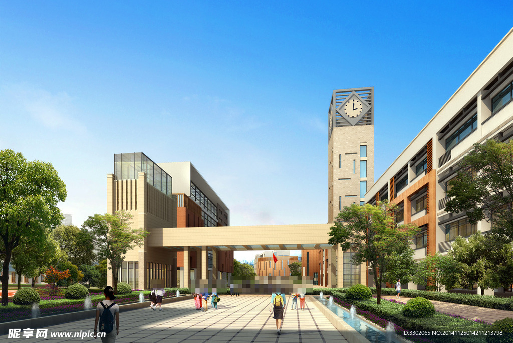 名山小学景观设计