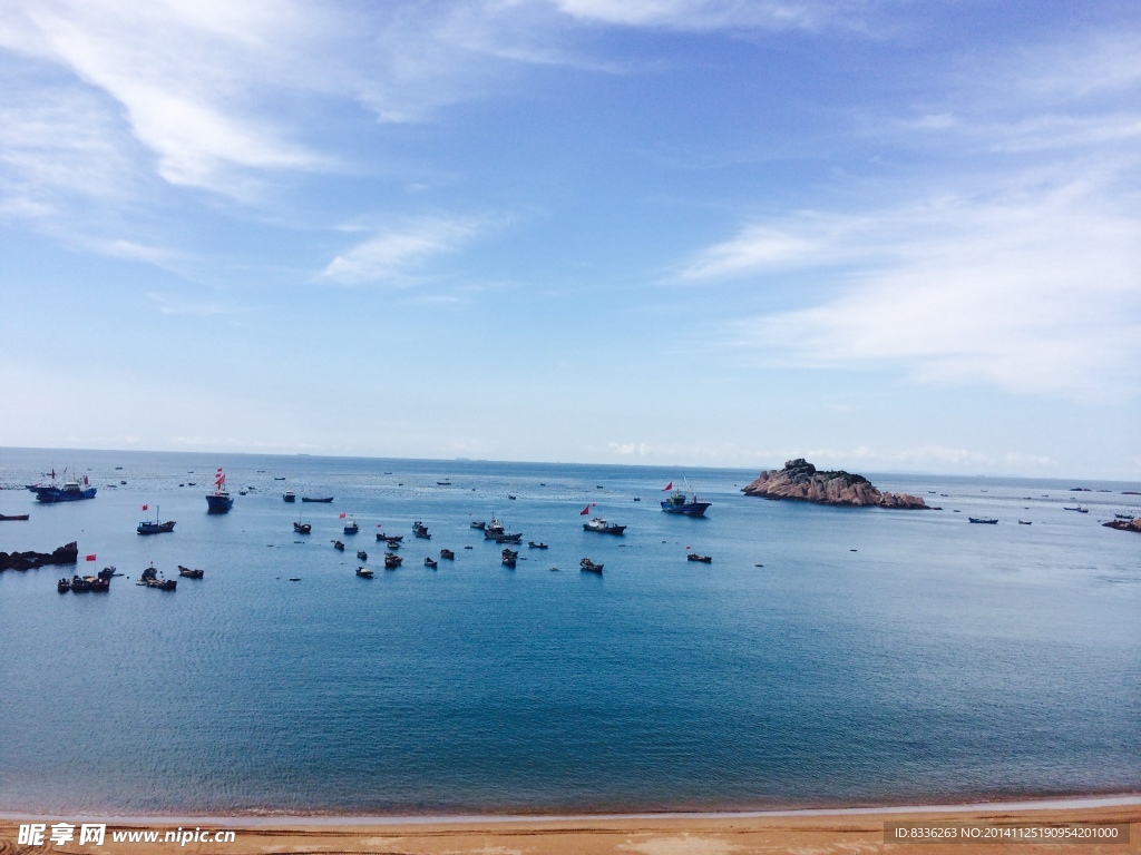 枸杞岛 沙滩 度假
