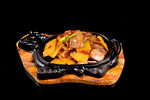 土豆扒回锅肉