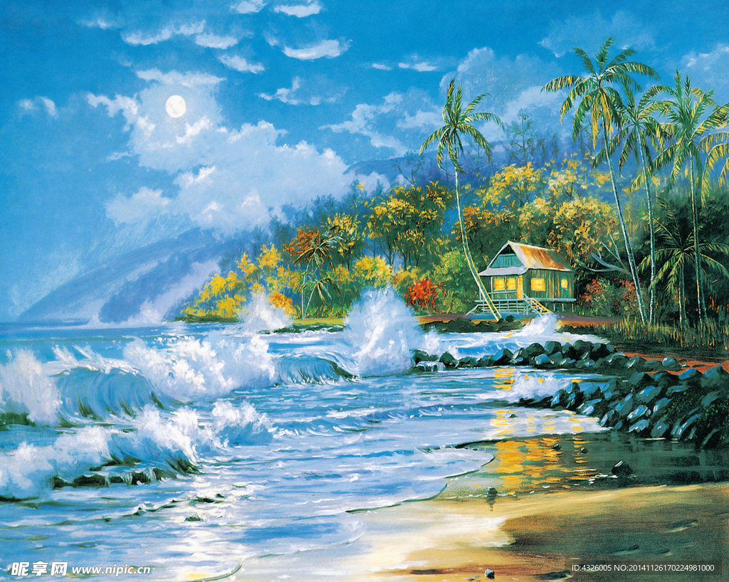 风景油画