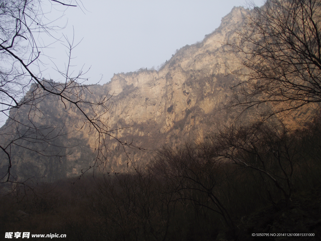 云台山冬景