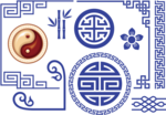 青花瓷古典窗花