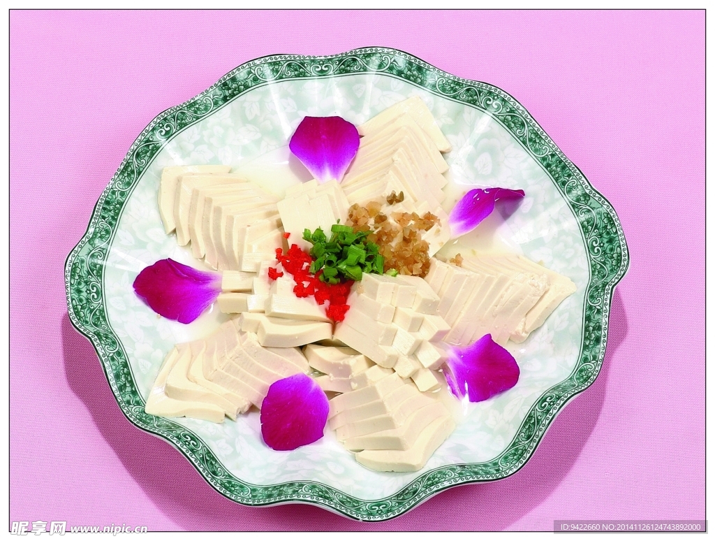 鲜花豆腐元