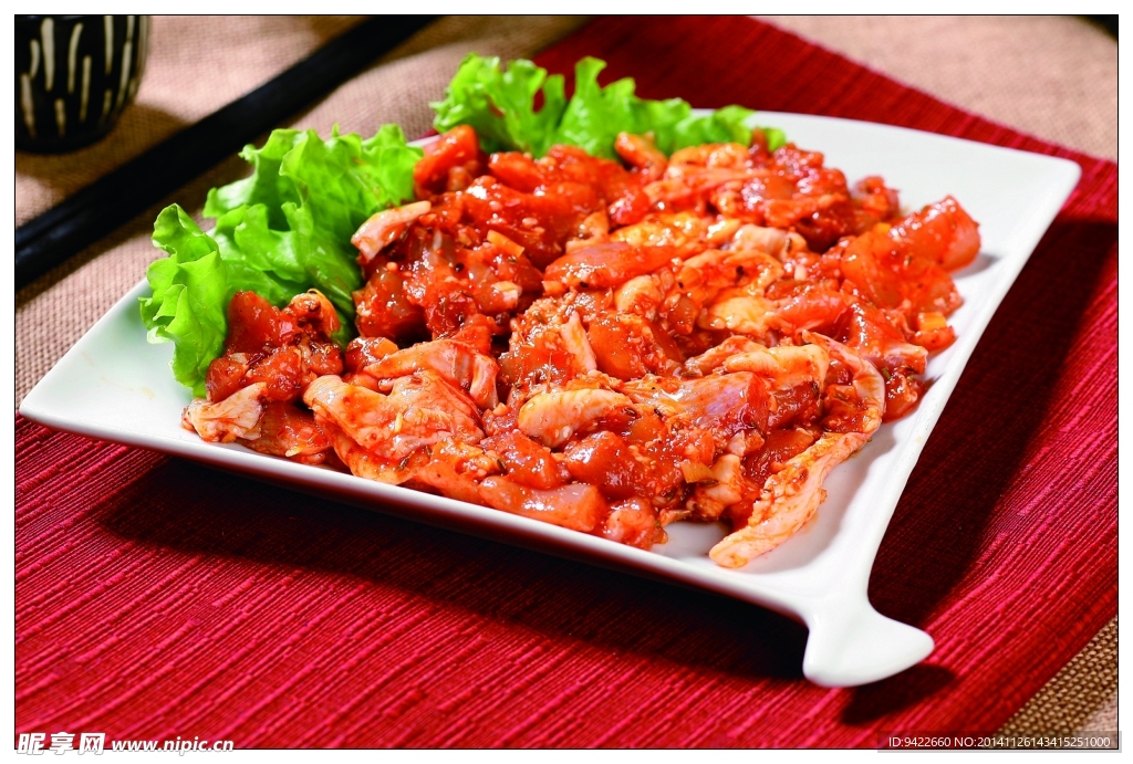 香辣鸡腿肉元