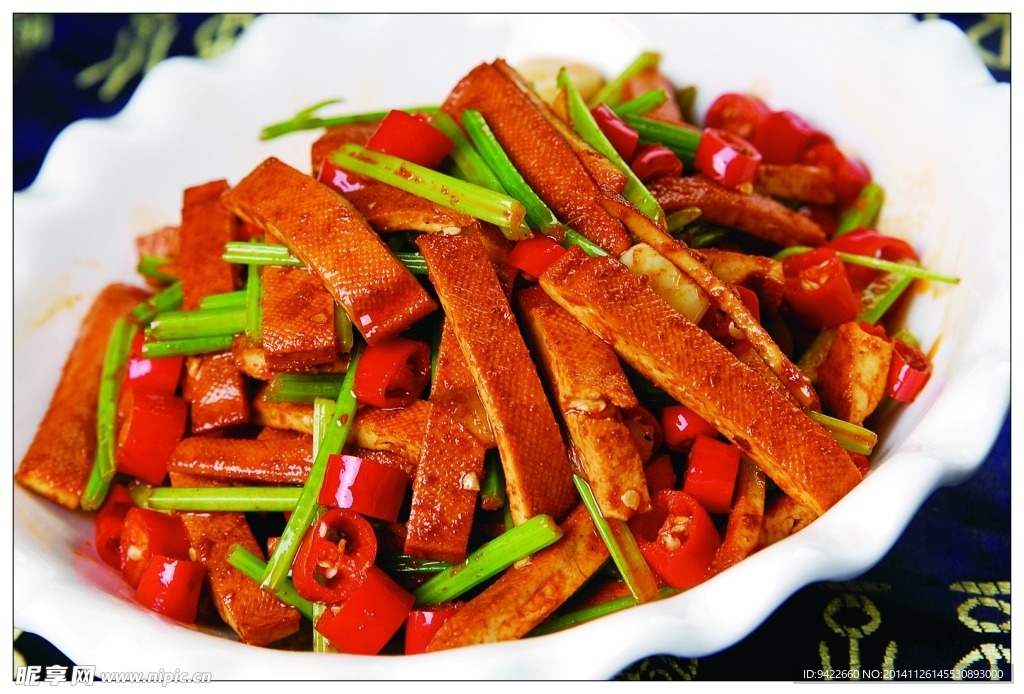 小炒茶香干元