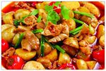 小土豆烧肥肠