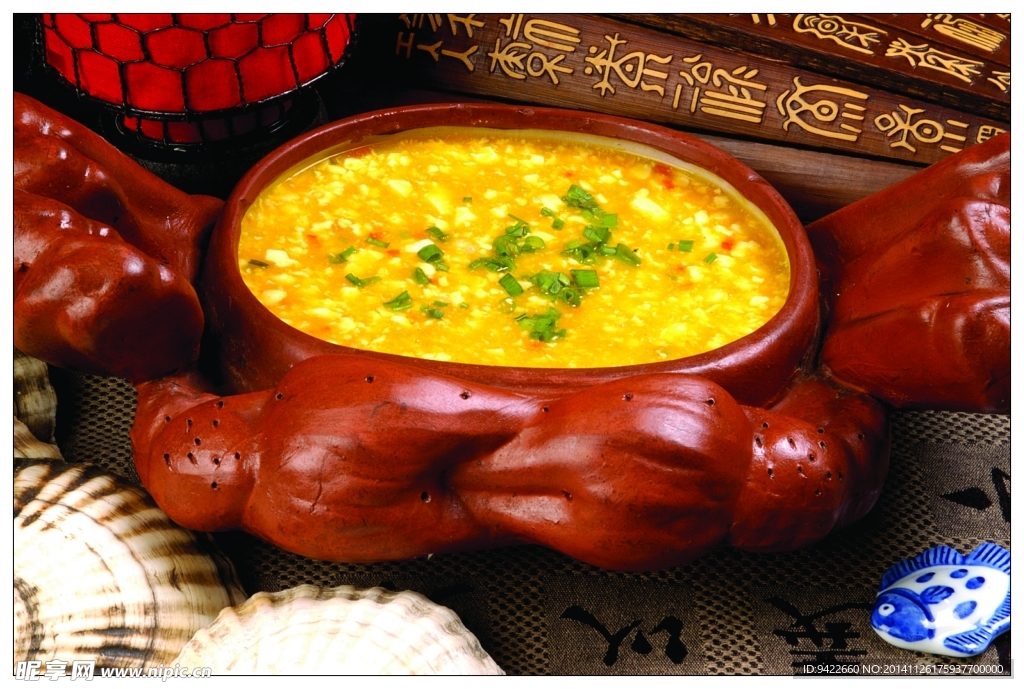 蟹黄豆花