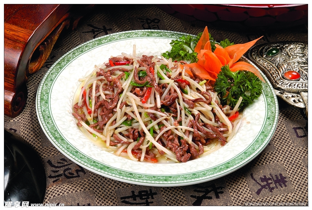 银芽炒心丝元