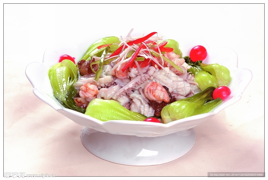 油淋三鲜