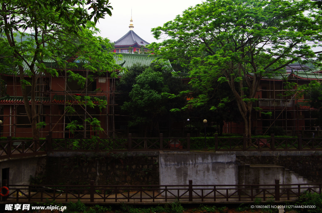 园山风光园山湖