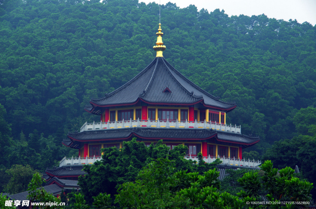 园山风光妙觉寺