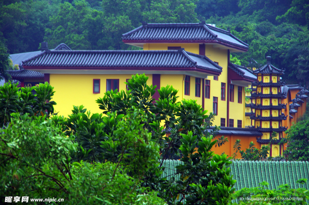 园山风光妙觉寺