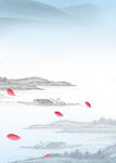 水墨山水画