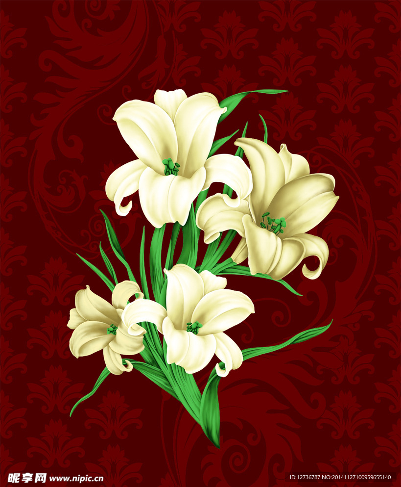 百合花