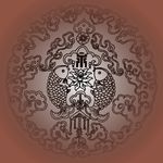古典欧式花纹背景矢量素材