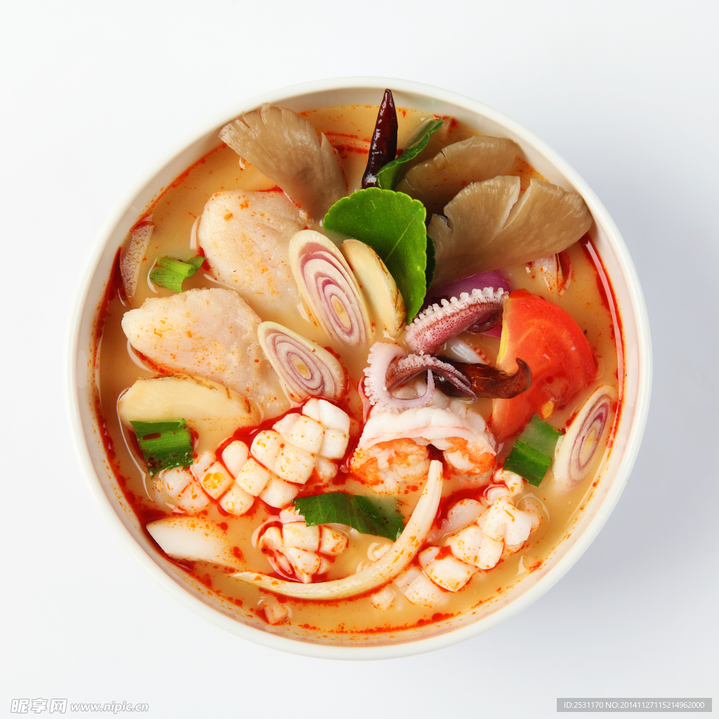章鱼海鲜汤
