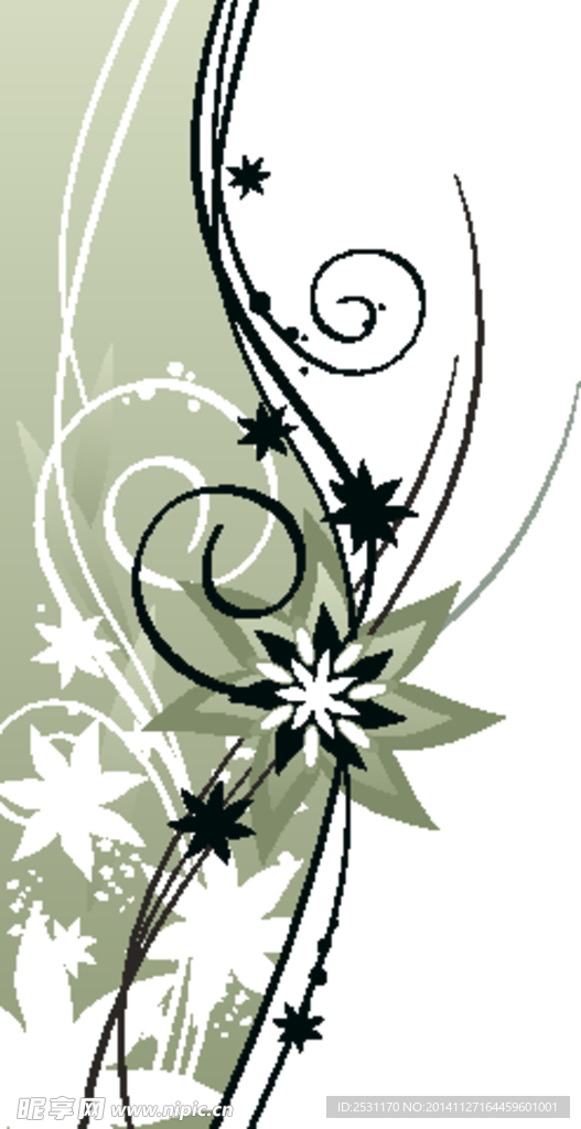 植物花纹